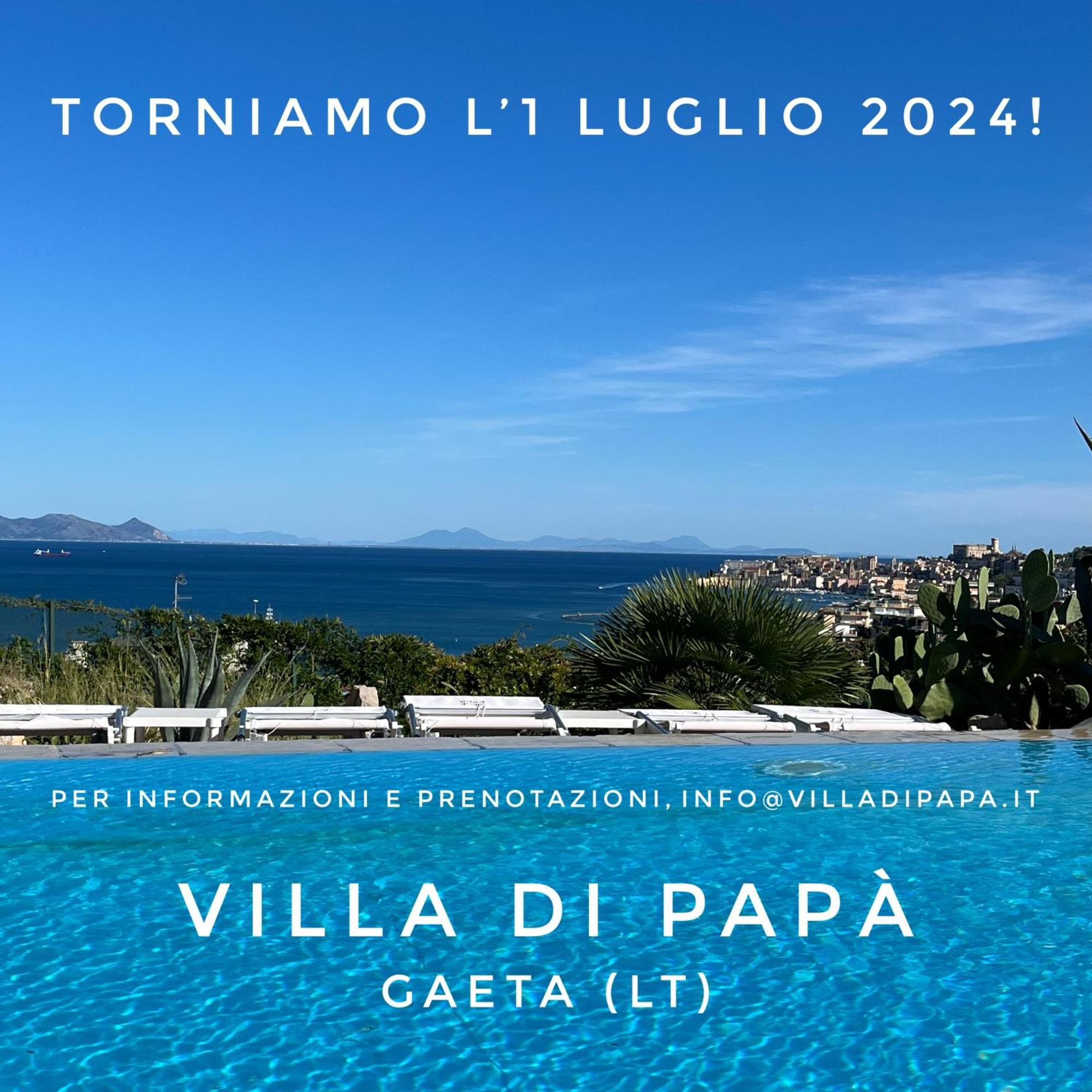 Villa Di Papa' Gaeta Exterior photo